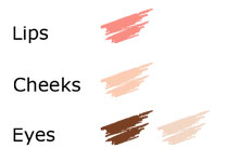 Twilight color category makeup colors